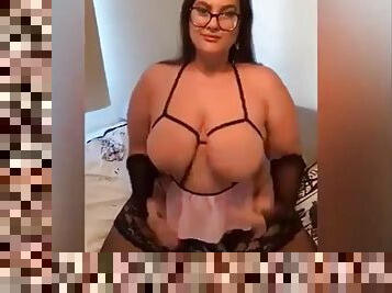 BBW MILF with big butt fucked doggy style