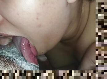 creampie in my throat, he cum I cleaned and licked all the cum and ate it?????????????????????????????????????????????????????