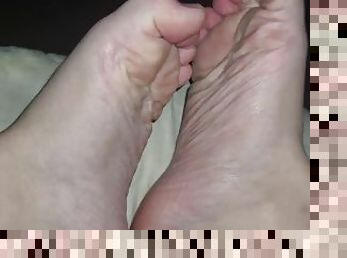 Femboy feet and Big Sexy Cock