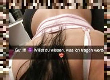 Freund betrügt seine Freundin auf Snapchat und hat sexting mit der Ex-Freundin (Mehr auf Onlyfans)