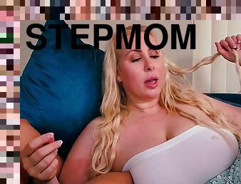 My stepmom is my cum collector