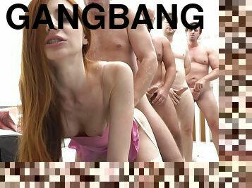 Lina Arian Hardcore gangbang DP/DVP/DAP with pee, pussy creampie in DP - PissVids