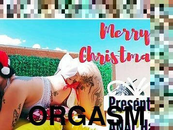 Feliz Natal - Presente é ANAL Duro Bunda grande Orgasmo forte - SEXDOLL 520