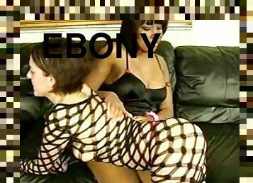 This video has some nice interracial girl on girl spanking that will get your dick up