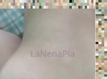 Mi novio se fue a trabajar y el vecino me cogió en 4 - LaNenaPia