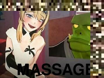 Azure's Quest #1 - Orc Massage (Part #1- Specific Fetish)