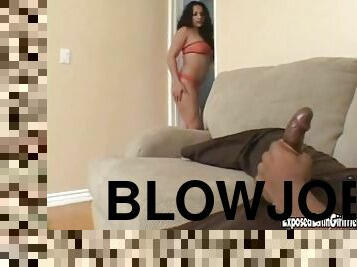 Hot Latina Blowjob and Fucking BBC