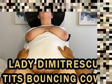 Lady Dimitrescu Rides Cowgirl - Big Tits Bouncing - 4K 60 FPS - Resident Evil 8 - TittyFuckAdventure