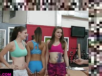Boot Camp Trainer Gives These Hot Beauties A Sexual Drill They Will Never Forget