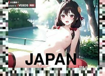 tetas-grandes, amateur, japonés, anime, hentai