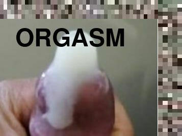 masturbation, orgasm, amatör, cumshot, gigantisk-kuk, juckande, sprut, fetisch, ensam, kuk