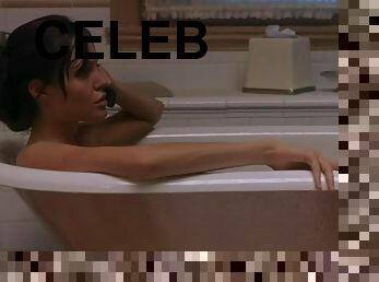 Angelina Jolie Looking Sexy In The Bathtub