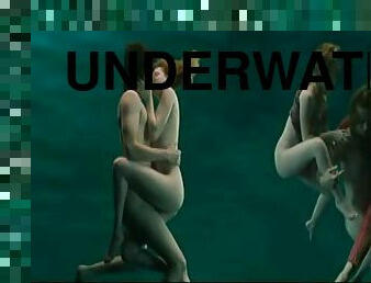 Evan Rachel Wood Totally Naked Underwater