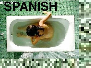 Spanish Celeb Ana De La Reguera Naked in the Bathtub - Hot Movie Scene