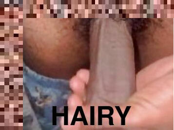 Soft to hard hairy bbc