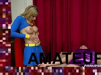 Super Gurl Vs Evil Jade With Cory Chase
