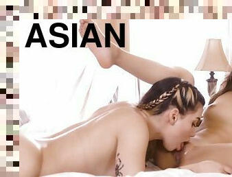 Bff Licking Asian Lesbian Before Wedding