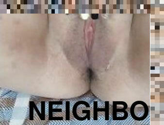 my neighbor's vagina is shaved