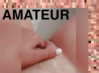 mastrubacija, amaterski, fingering, pov, solo, mokro