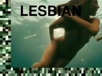Hot Underwater Lesbian Action With Kelly Brook & Riley Steele