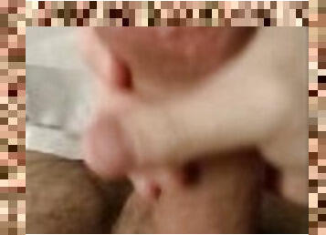 masturbation, amatör, gigantisk-kuk, pov, sprut, ensam, kuk