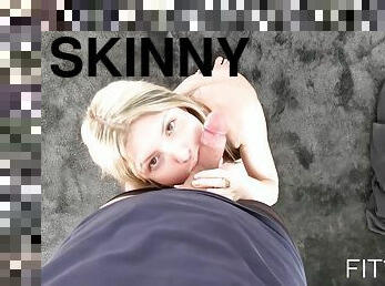 Skinny 18 Yrs Old Casted Teen Pov Cumshot With Gina Gerson