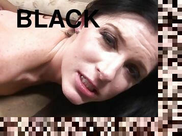 A No Panty Day for India Summer becomes a Black Cock Day