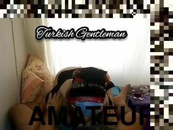 Türbanl? Türk Sevgilimden Maskeli Oral Show (Turkish Gentleman)