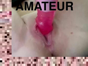 Toying Creamy Dripping Pussy