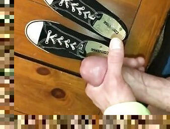 Andrew Boucher Cums Inside Converse Sneakers!
