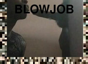 Sloppy blow job