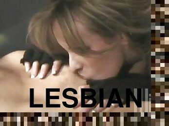 Two petite chicks are making out in a wild lesbian sex