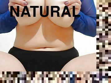 Juicy big natural breasts porn actress on casting online - DepravedMinx