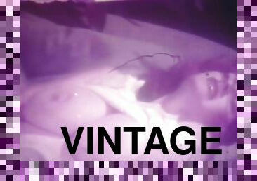 Vintage Video of Naturally Busty Lisa De Leeuw Masturbating