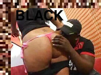 Big ass Brazilian chick fucked by black guy