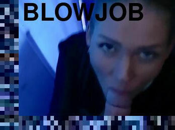 Claudiamacc7 Blowjob In Public Toilet