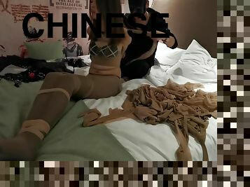 Chinese Bondage - Pantyhose Encasement