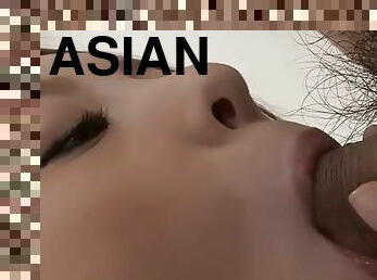 ázijské, fajka, striekanie-semena, japonské, tvárové, rozkošné-cute, fetišistické, maska, cucanie