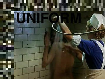 Heart Stopping Natasha Richardson gets Hosed Totally Naked By a Nurse