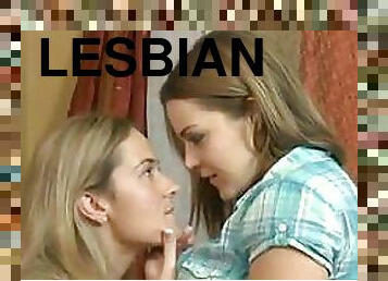 Gorgeous Big Breasted Lesbians Eat Their Juicy Pussies