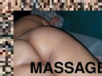 Massage In The Buttocks And The Feet To The Beautiful Body Of Marianniz