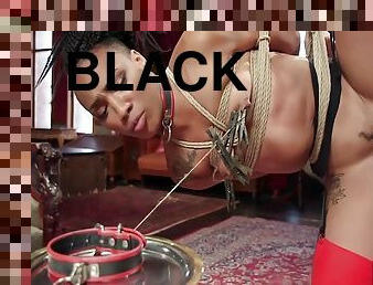 Bound Subs Fucked In Bdsm Trio By Black Dom