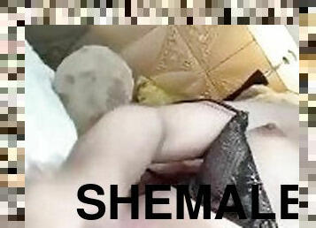 shemale, amatööri, mälliotos, teini, käsihomma, pov, mälli, soolo