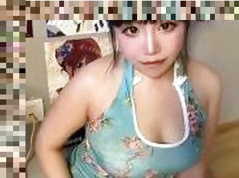 asia, payudara-besar, besar-huge, vagina-pussy, teransang, normal, manis, menunggangi, cantik-pretty, payudara