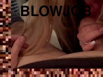 POV BJ. Surprised her with a quick and huge load in her mouth.