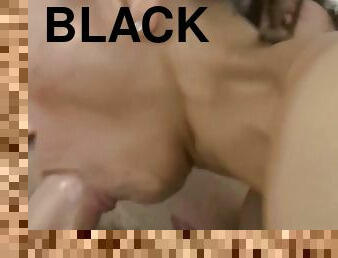 Gran and black milf suck and ride cock