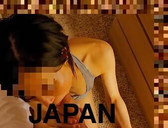 Hot Japanese Wife Gives Hot Blow Job Pov- Anna Tenshi