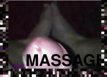 Massage for hard dick