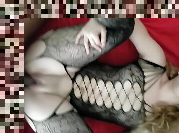 PAWG BURGLAR GETS CAUGHT IN THE ACT AND GETS FUCKED BY BBC IN HER LINGERIE