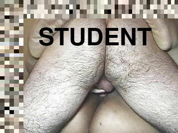 I Fuck Exchange Student Classmate Then Cum on Her Pussy